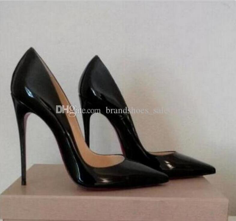 

Stiletto Heel {Original Logo} fashion luxury designer red bottom bottoms high heels heel black silver wedding pumps dress women womens shoes DH