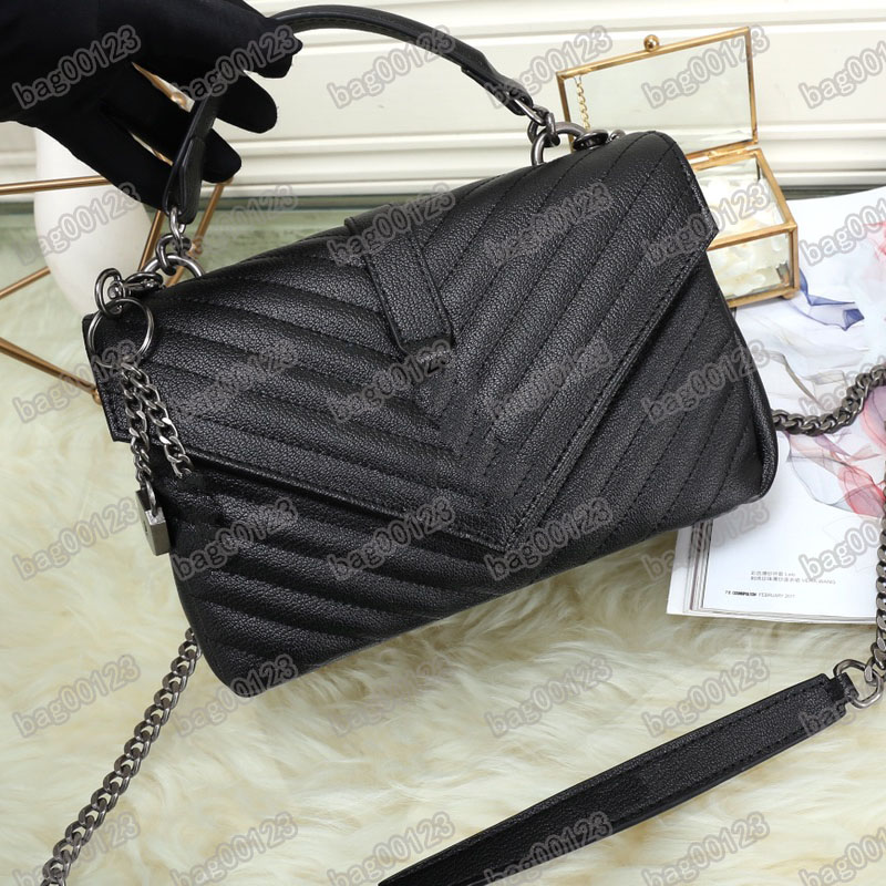 

Lady Sheepskin Shoulder Bag Handbag and SLP Luxurys Designers Leather Bags Women, Black