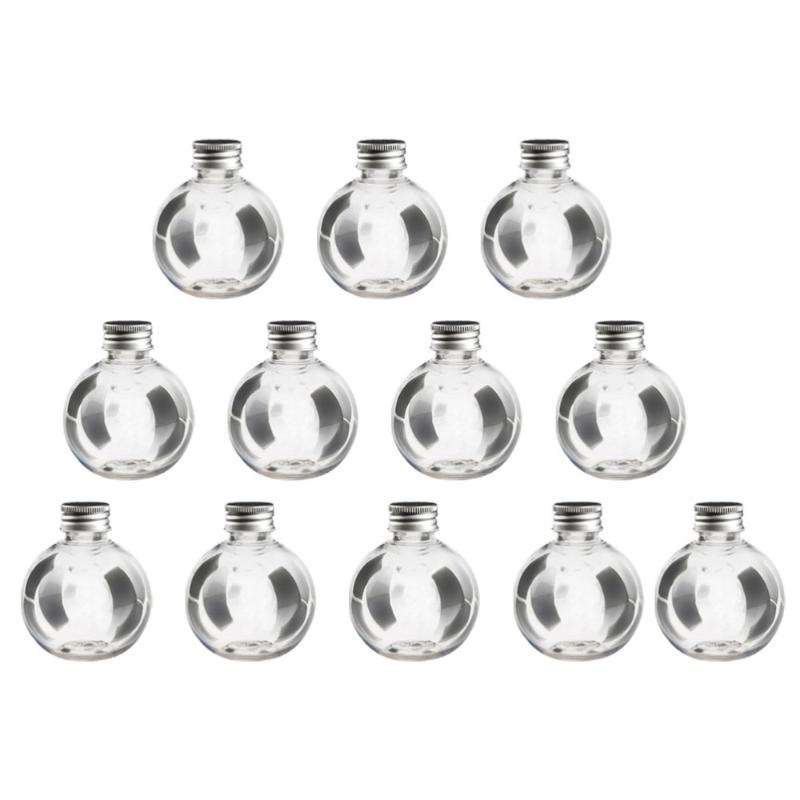 

Storage Bottles & Jars 25pcs 150ml Transparent Round Bulb Shape Bottle Decoration