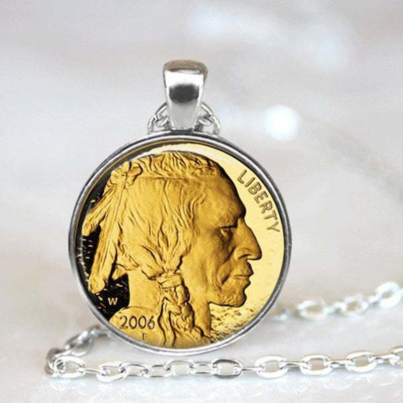

Pendant Necklaces Fashion Trend Lndians Avatar Eagle Ocean Pattern Necklace Employee Benefits Gift Jewelry
