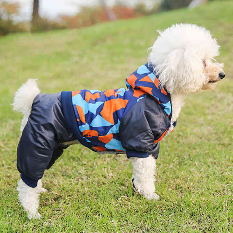 

Winter Pet Dog Clothes Super Warm Jacket Thicker Cotton Coat Waterproof Small Dogs Pets Clothing For French Bulldog Puppy