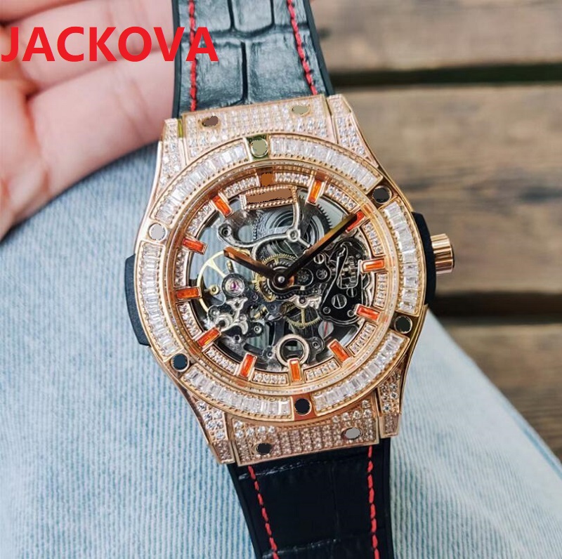 

Men Women Diamonds Top Quality Designer Watch Asia 2813 Movement Mechanical Automatic Self wind Silver Rose Gold Genuine Leather Wristwatch, As pic