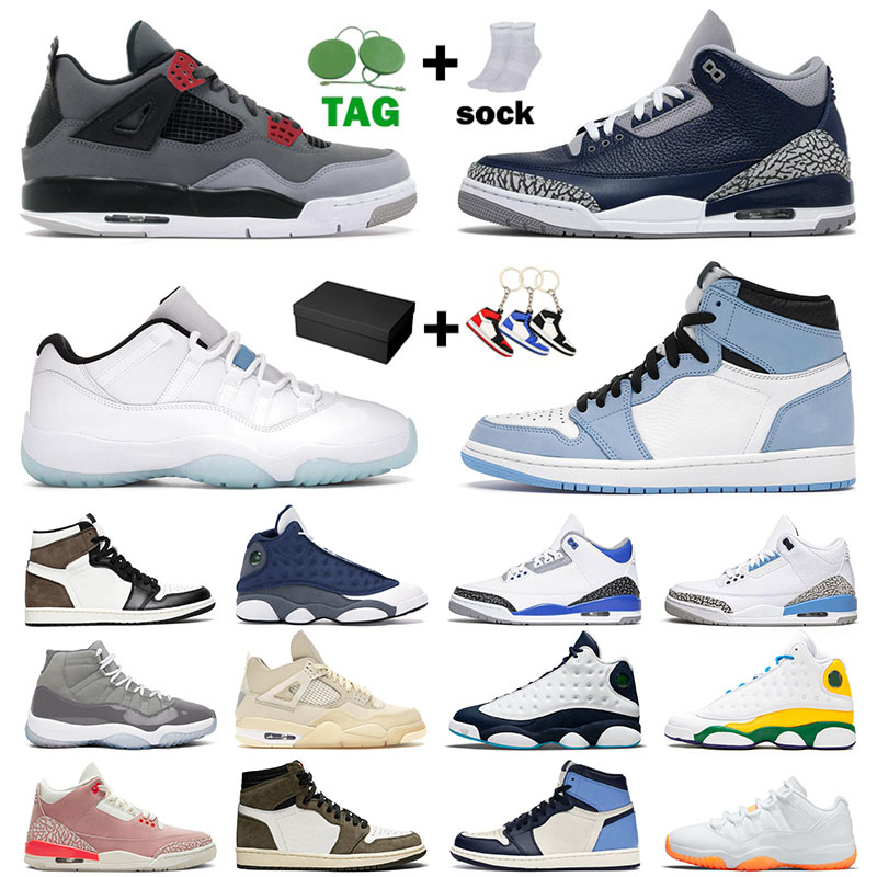 

With Box Jumpman Mens Basketball Shoes OG High University Blue 1 Mid Dutch Green Off Sail 4 Infrared Cactus Jack White Citrus Low 11 Flint 13 Men Women Sneakers Trainers, B6 space jam 36-47