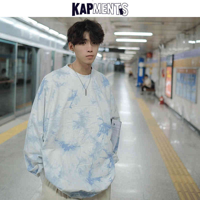 

Men's & KAPMENTS Mens Tie Dye Hip Hop Pullover Hoodies Men Japan Style Streetwear Sweatshirts Couple Fashion Harajuku Casual Hoodie, Purple