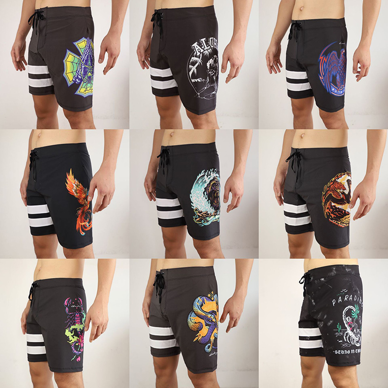 

Phantom Boardshorts Mens Swimwear Bermuda Shorts for Men Swimming Trunks Beach Wear Waterproof Quick Dry Gym Stretch Commemorative Edition, #8