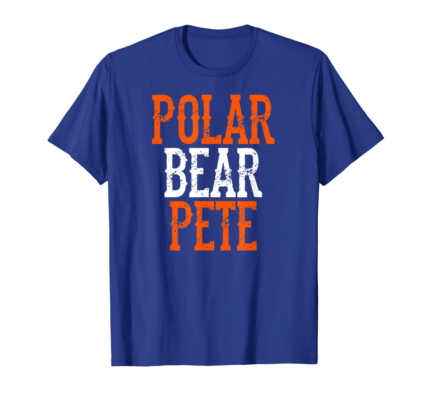 

polar bear pete t-shirt, White;black