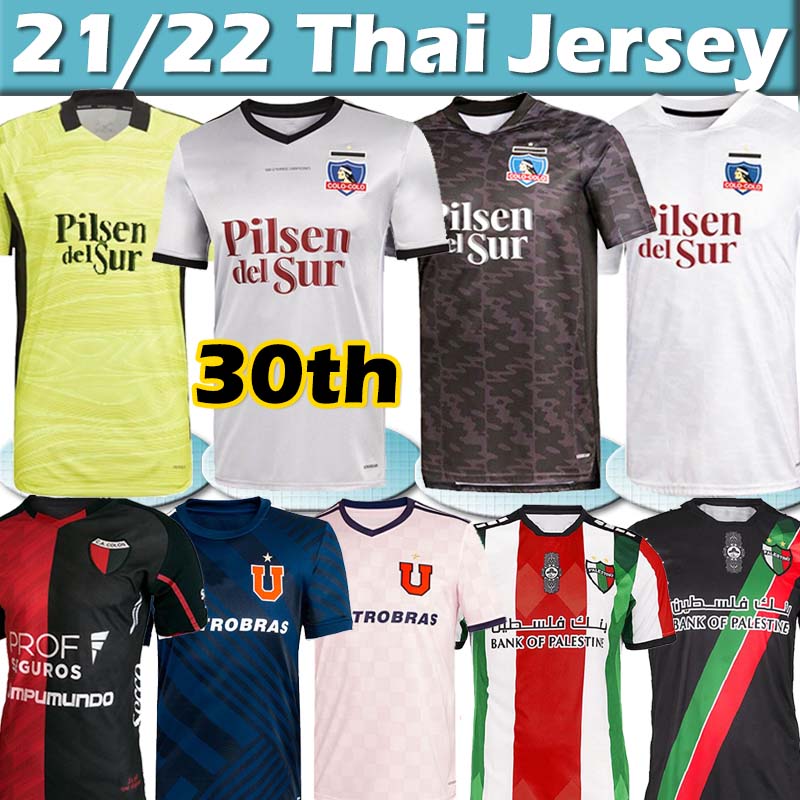 

2021 2022 Colo Colo soccer Jerseys 1991 Enernos Campeones Colón palestino Universidad de Chile 21/22 B.Cortes Suazo Costa Parraguez Bolados FALCON football jersey, 21 22 away