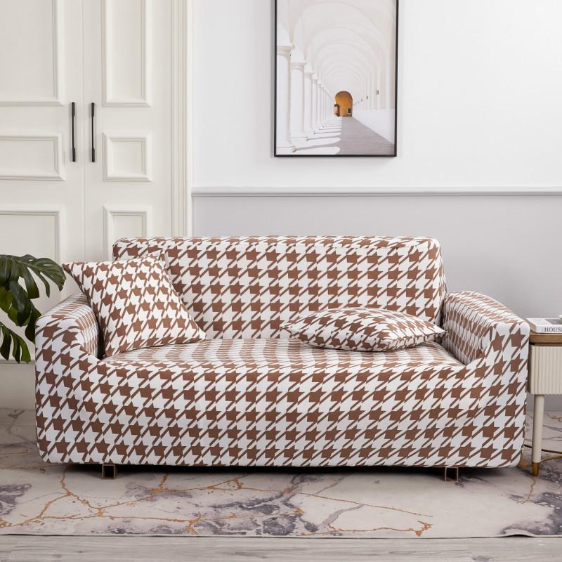 

Chair Covers Elastic Sofa Cover For Living Room Modern Spandex Slipcover Tight Wrap All-inclusive Couch Protector 1-4 Seater