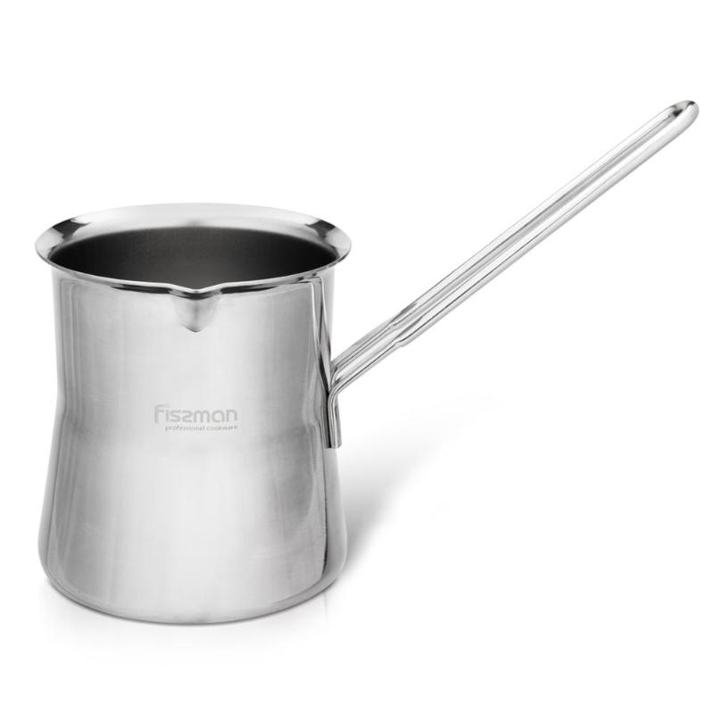 

Coffee Pots FISSMAN Stainless Steel Long Handle Pot-Moka Tea Milk Maker Tools