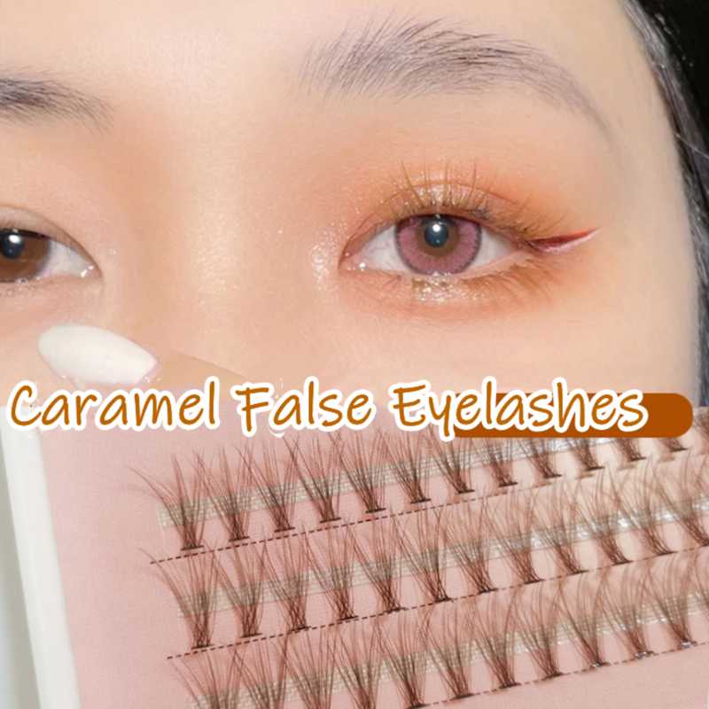 

False Eyelashes 20 Roots Single Cluster Eye Makeup Grafting Fiber Bushy Eyelash Extension Thickening Supplies