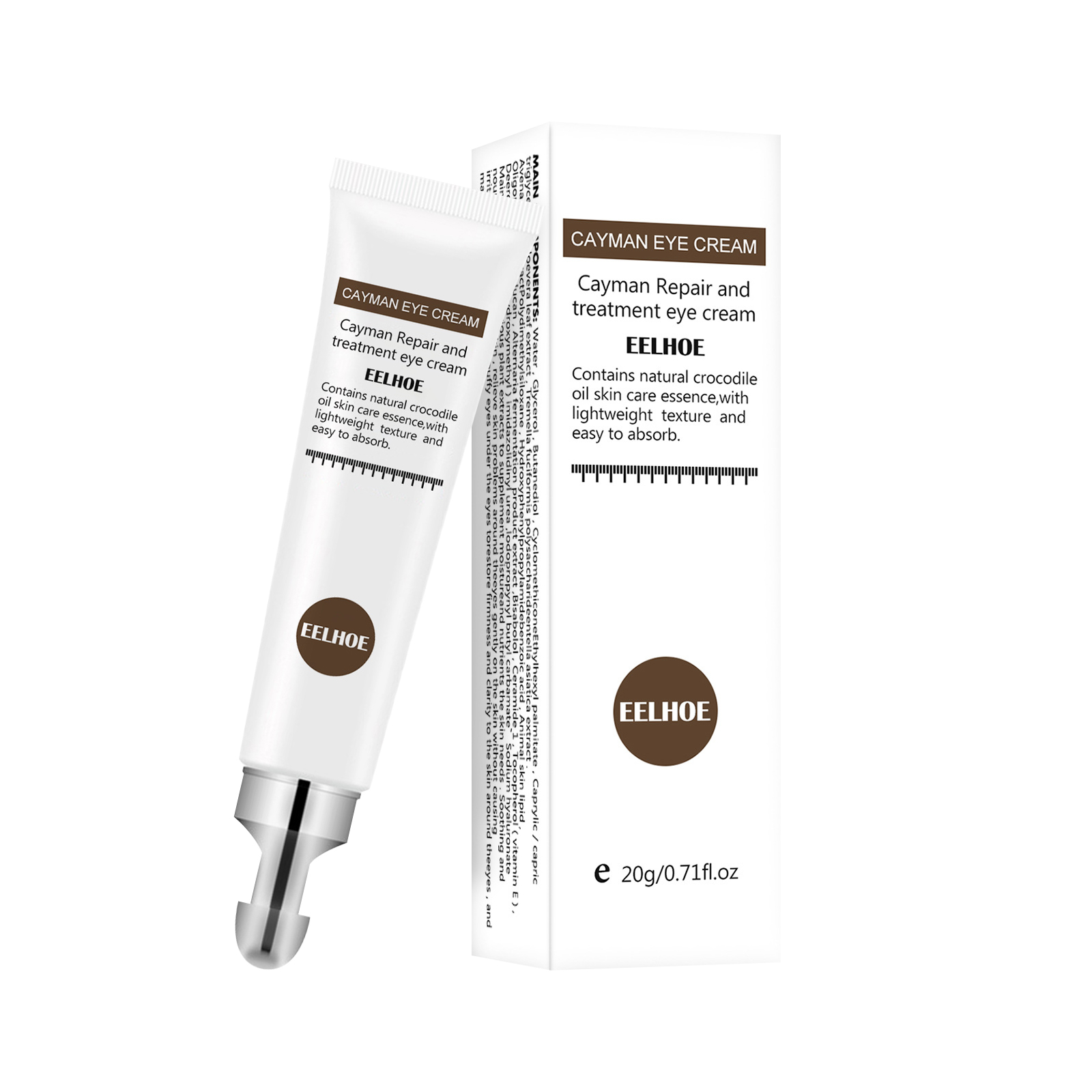 Free freight EELHOE OEM ODM Natural ingredient essence eye cream firming and lifting dark circle repair-image-749797344