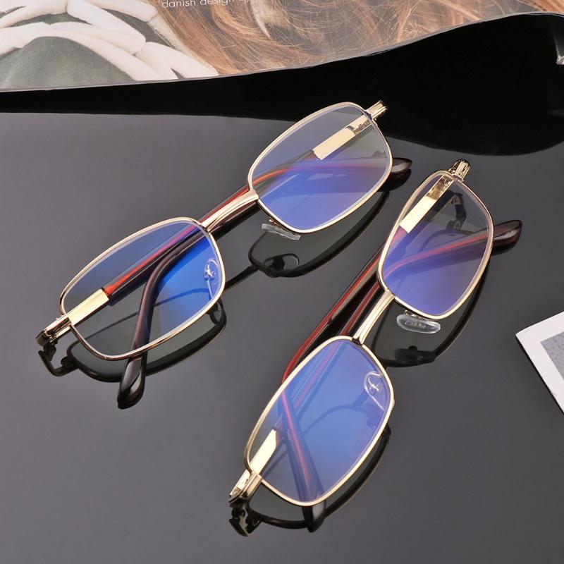 

Sunglasses PC Full Frame Classic Fashion Anti Blue Light Radiation Reading Glasses With Case Cloth Presbyopia Eyeglasses