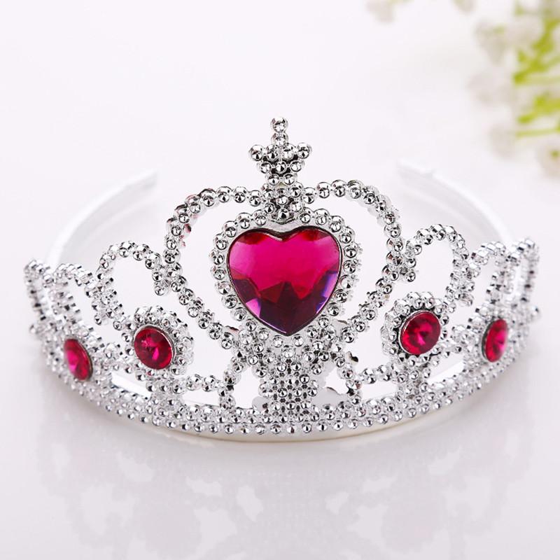 

Children Girls Princess Tiara Crown Headband Fairy Wands Sticks Kids Daughter's Gift Halloween Birthday Party Favors Favor