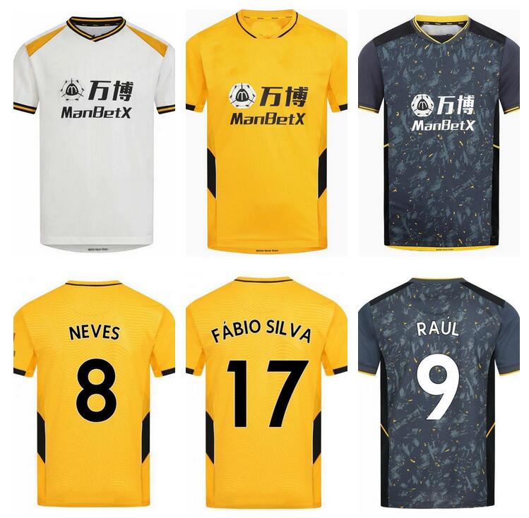 

21 22 Wolves RAUL ADAMA Soccer Jerseys SEMEDO NETO FÁBIO SILVA NEVES RUDDY 2021 2022 J.OTTO PODENCE Football Shirts Men kids kit Uniforms