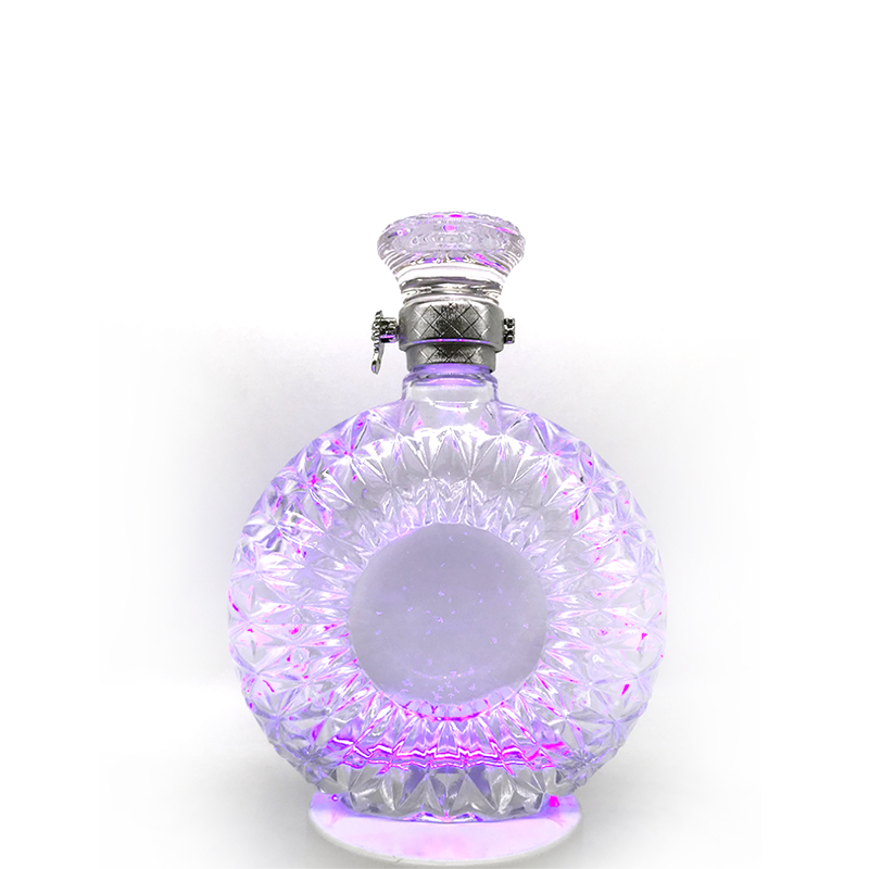 

European crystal glass creative household sealed wine bottle, Customized