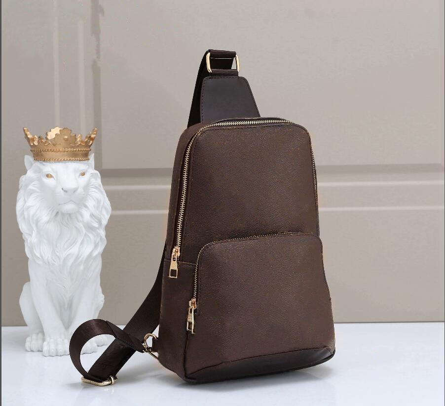 

PU Leather Avenue Sling Men Shoulder Bag Motorcycle Luxury Designers Cross Body Chest Bags Sporty Travel Packs Outdoor Wallet M41937, Box
