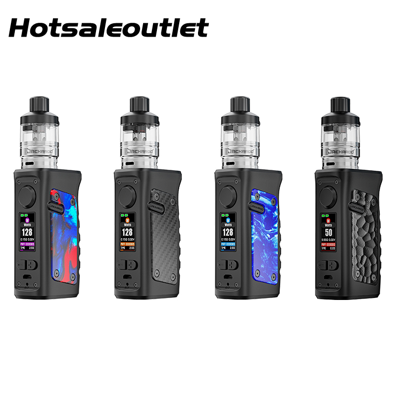 

Vandy Vape Jackaroo Mini Kit Built-in Dual 18650 Rechargeable Battery 128W Max 4ml Tank Adopts VVC Coils Tri-proof Design Power/Bypass/Voltage/TC-NI/TC-SS/TC-TI Mode, Mixed leave us a message