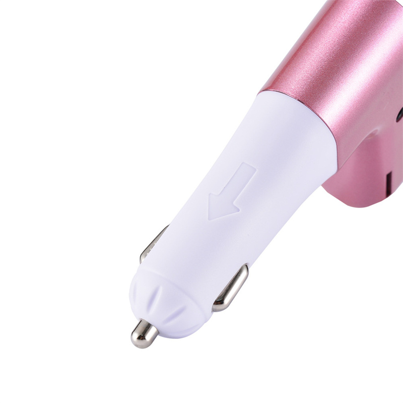 5Colors E4 Car Bluetooth FM Transmitter Adapter with USB Charger Audio Player MP3 Handfree Support TF Cards for Universal Cellphone Fastshipping-image-707315526