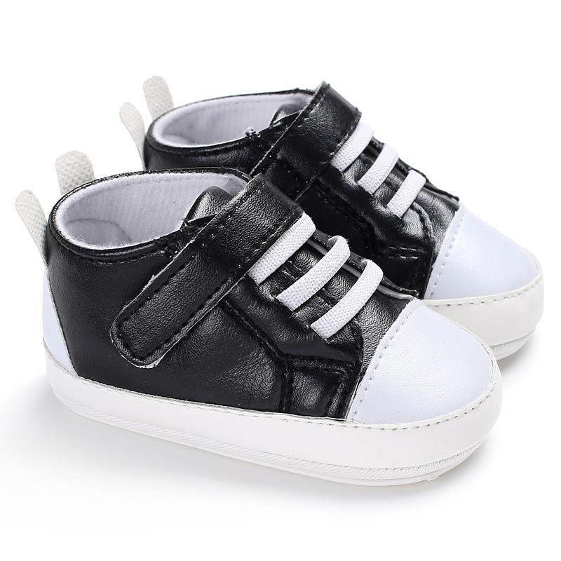 

First Walkers Baby Infant Spring Autumn Shoes Leisure Moccasins PU Leather Solid Color Sneakers Soft Sole Toddler