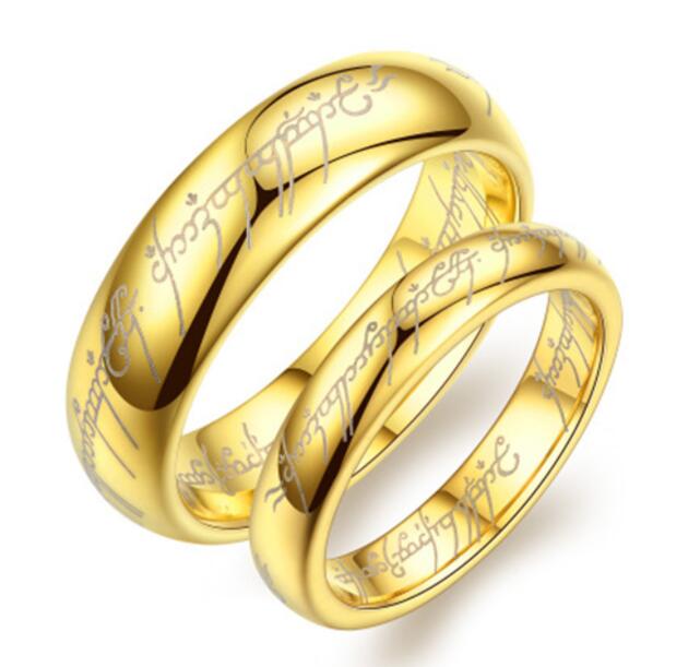 

8mm US Movie lord of tungsten carbide ring Fashion Hot sales Jewelry Finger ring for men and women the king