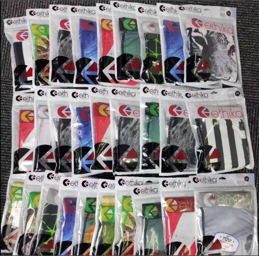 22 Fashion Ethika men's underwear hip hop underpants casual style fast drying boxer beach shorts swimsuit multicolor-image-742141002