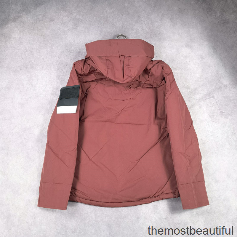 

Men's Jackets Red Color Basic Men Winter Puff Coats Down WQ58, 1# packing bag