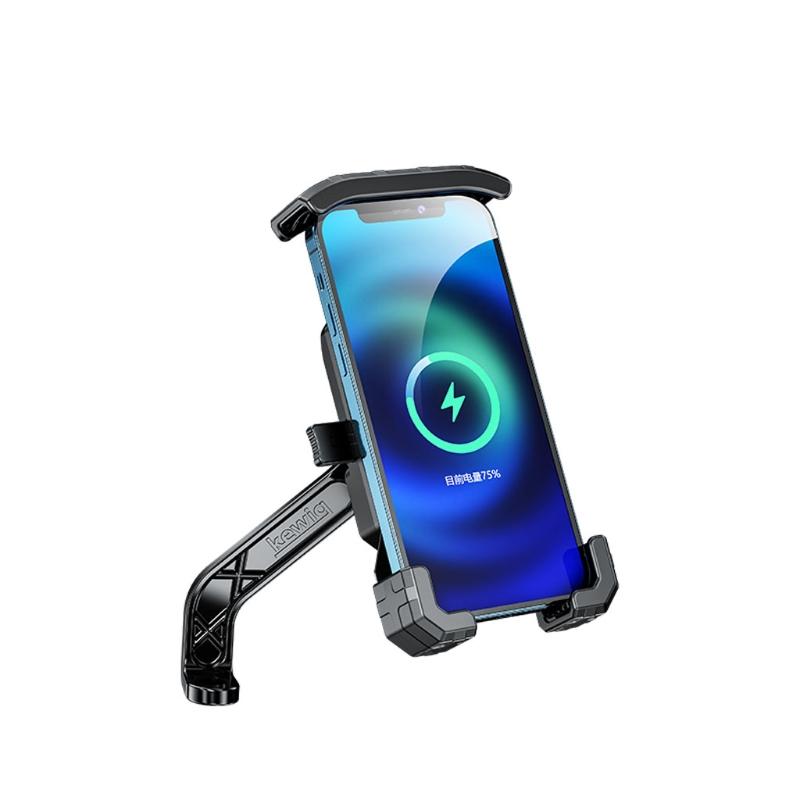 

Cell Phone Mounts & Holders Waterproof 12V Motorbike 15W Wireless Charger Stand Type C PD Mirror Base Mount For -Huawei I-phone 96BA