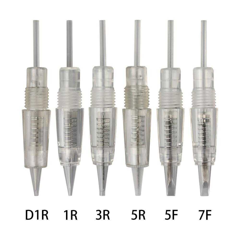 

Tattoo Needle Permanent Makeup Cartridge Needles For Tattoo Machine Kit Eyebrow Lips Eyeliner with high quality 210608