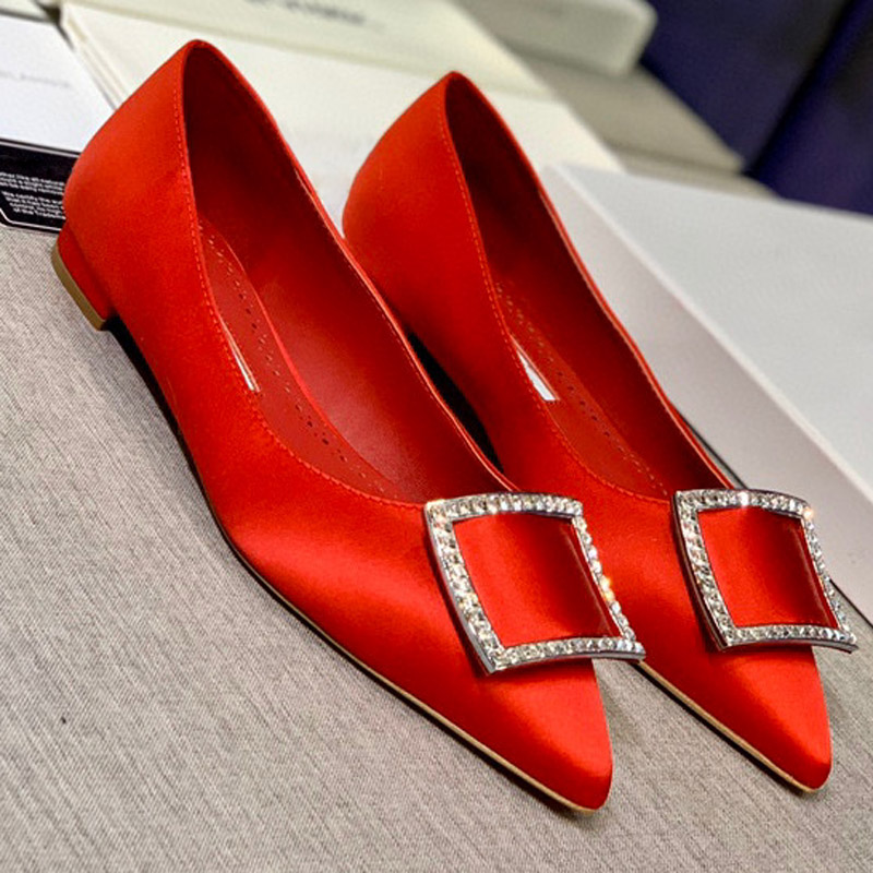 

quality Designer Party Wedding Shoes Bride Women Ladies Sandals Fashion Sexy Dress Shoes Pointed Toe High Heels size35-40, Red
