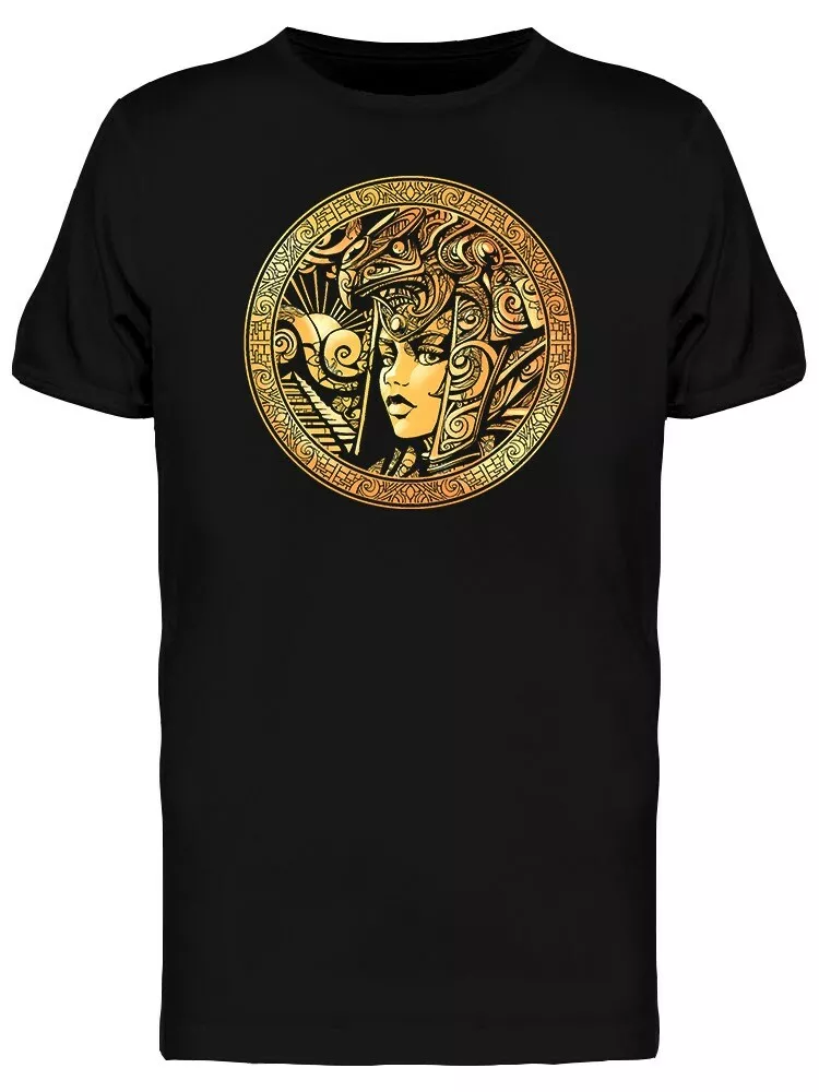 

Woman Helmet Of The Deity Logo Men' Tee -Image by Shutterstock, Mainly pictures