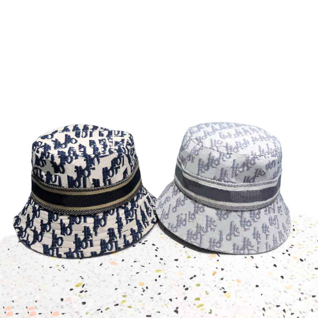 

2021 New Style Designer Bucket Hats Women Fashion Brand Basin Hat Cotton Sun Cap Black Outdoor Travel Fitted Flat Caps Men Vacation Getaway Headwear High Quality Boxs, Customize