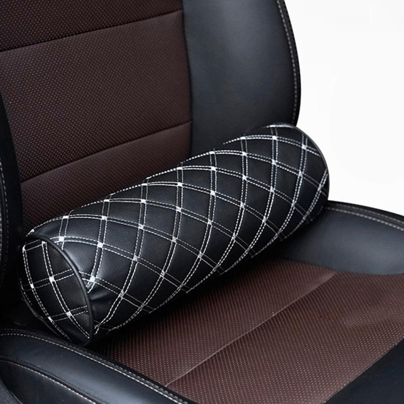 

Seat Cushions Car Headrest Multifunctional Cylindrical Dual-purpose Lumbar Support Memory Foam Interior Decoration