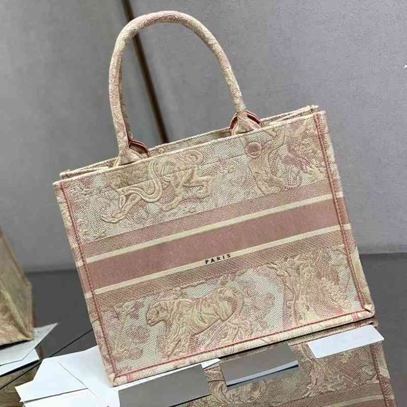 

80% Off Online Store 2021 ladies embroidered book handbag top designer luxury handbags new fashion one-shoulder shopping bag Direct Sales