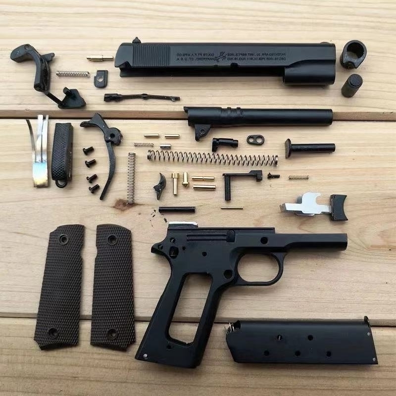 

231: 2.05 toy gun alloy Empire 1911 metal model removable throwing shell can not launch boy gifts