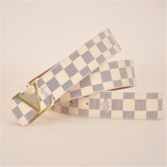 

VVBelts Womens Belt Mens Belts Leather Black Belts Women Snake Big Gold Buckle Men Classic Casual Pearl Belt Ceinture White Box 36 8594, Black;brown