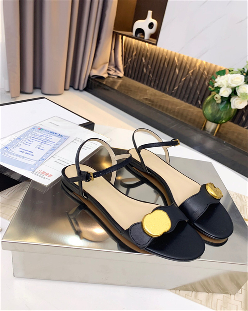 

2021 Summer Sandals GG&#13gg fashion Beach high quality Ladies comfortable Rhinestone Platform Wedges Women Shoes Footwear Gladiator Open Toe Slides, Black