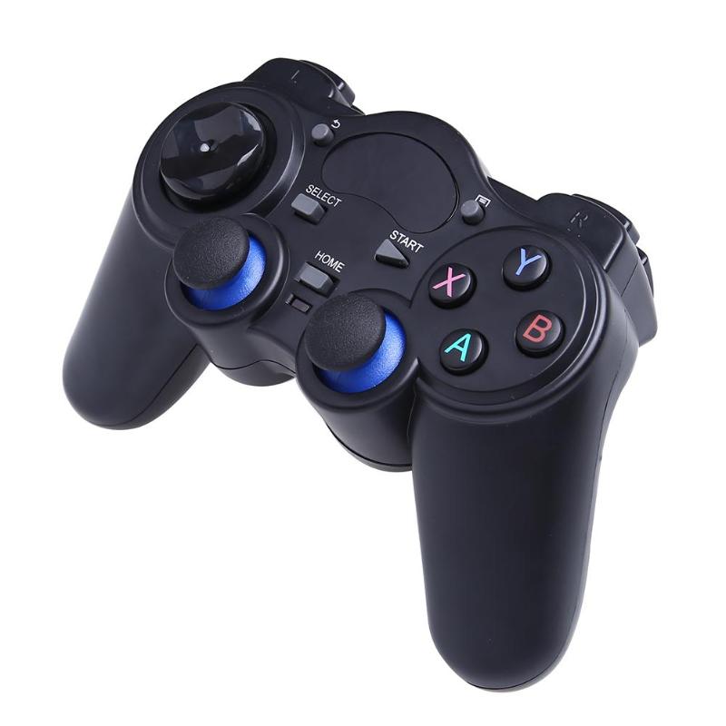 

Game Controllers & Joysticks Universal 2.4G Wireless Joystick Gaming Gamepad Controller For Android TV Box Tablets PC Battery Powered