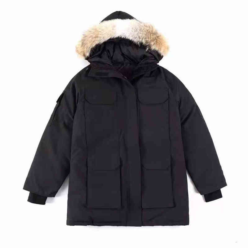 

Men's Jackets designer men's Top down jacket winter parka coat real wolf fur collar white duck fashion trend men and Fur Park Fried Street JIFQ, Brief introduction