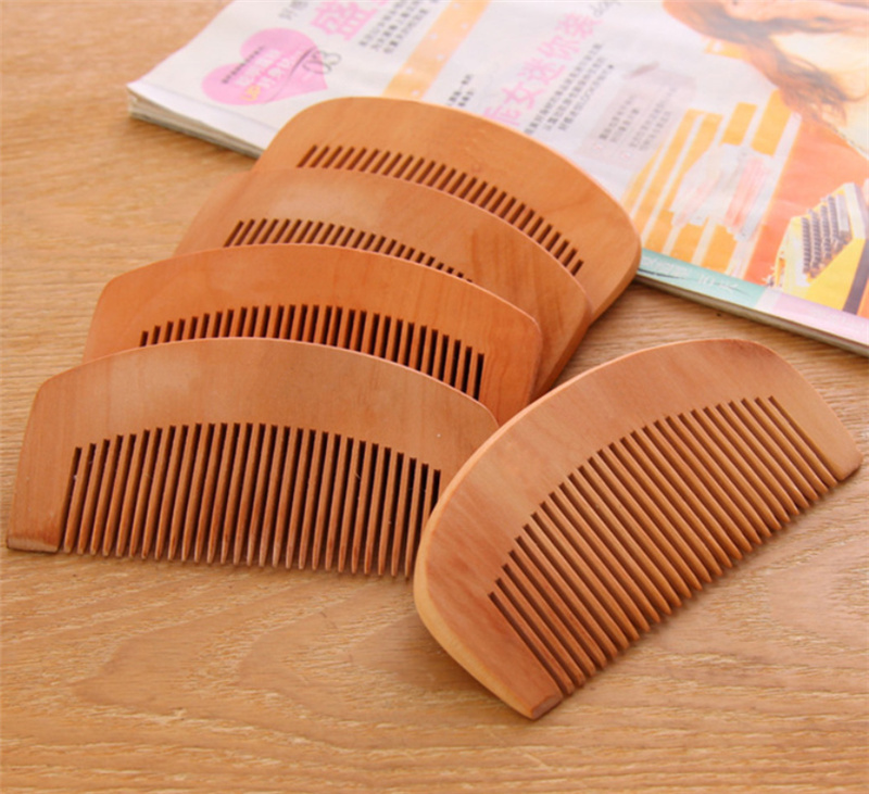 

Boutique mahogany comb hair and smooth hair comb men and women carved lettering gift manufacturers wholesale