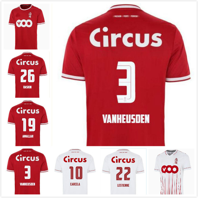 

Standard LiEge 21 22 soccer jerseys home away VANHEUSDEN LAIFIS BASTIEN AMALLAH CIMIROT 2021 2022 JERSEY FOOTBALL SHIRTS, Black;yellow