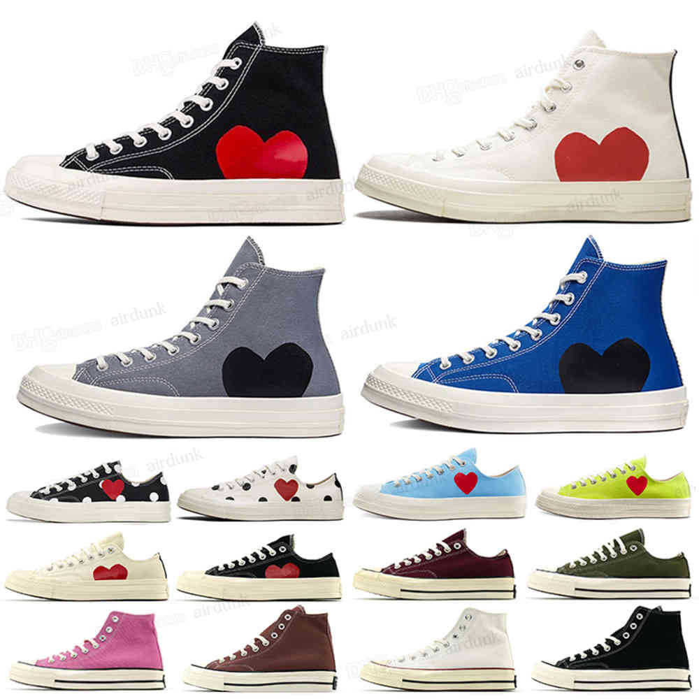 

2021 Classic Canvas Shoes 1970s men womens casual Chuck 70 All Star chucks 1970 Big Eyes Sneakers platform stras Jointly Name campus red yemianbu