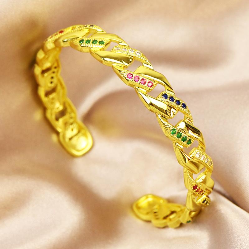 

Bangle 5 Pcs Twist Style Pave Zircon Fashion Jewely Bracelet Jewelry Star Women 8475