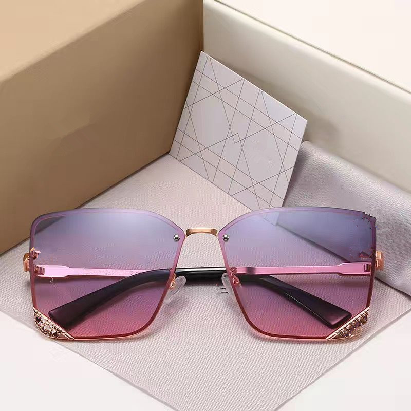 

Brand Designer Sunglasses High Quality Metal Hinge Sunglass Men Glasses Women Sun glasses UV400 lens Unisex with cases and box