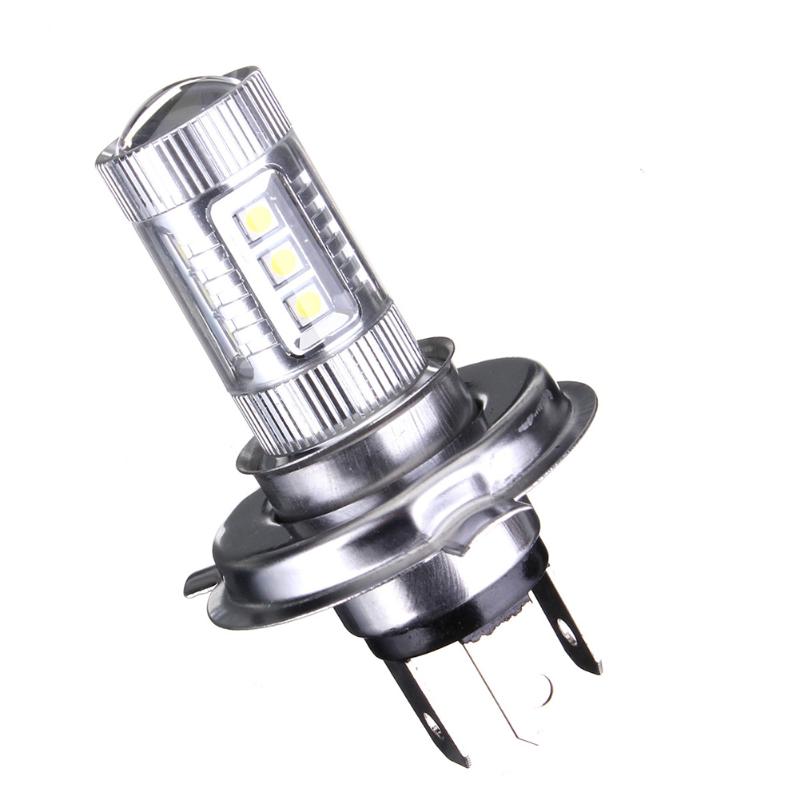 

Car Headlights H4 LED Headlight Near Far Light Bulb 80W 12V Fog Lamp Positive White Retrofit 6500K With Lens