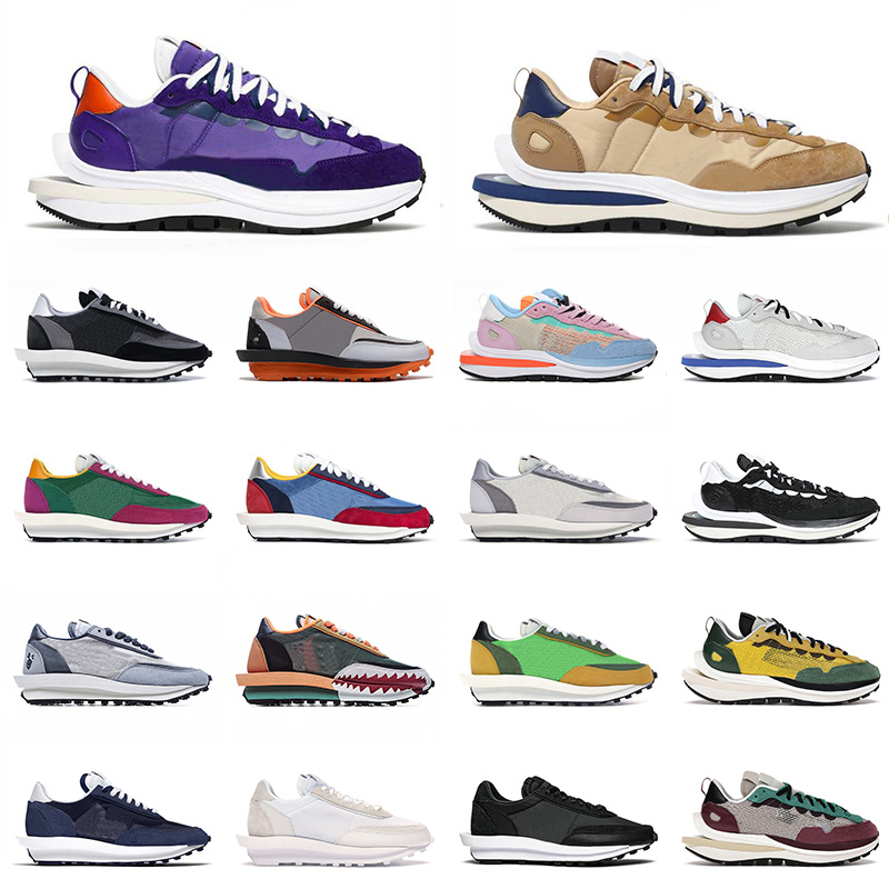 

Vaporwaffle 2021 Blazer Sacais x ldv ld Waffle Running Sports Shoes Men Women Sesame Blue Void Dari Iris Pegasus Trainers Sneakers, C34 white grey 36-45