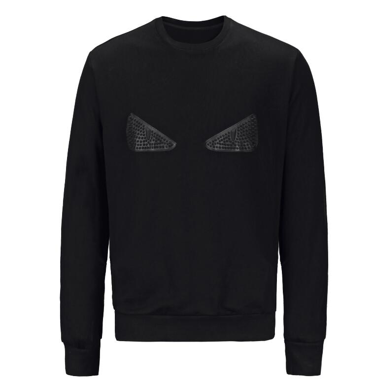 

New Designer Hoodie Sweatshirt Men Women Cotton Sweater Hoodie Fashion Long Sleeve Black Eyes Print Pullover Hoodies Streetwear Sweatershirt