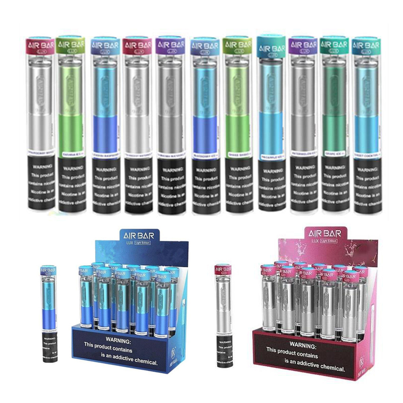 

Disposable Vape Pen Air Bar Lux 1000 Puffs E cigarettes 2.7ml Pre-filled Pod Portable Vapes Stick pk Puffbar Bang XXL