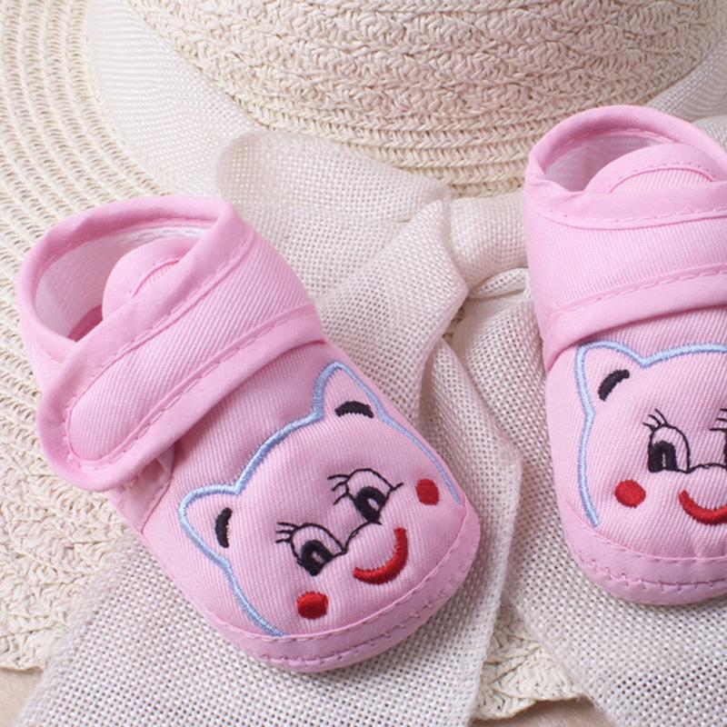 

Baby Girl Boy Soft Sole Cartoon Anti-slip Shoes Toddler Booties For Babies Toddlers Zapatos Kawayi First Walkers