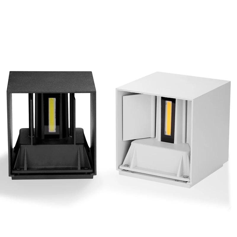 

Outdoor Wall Lamps IP65 6W 12W LED Lamp Waterproof Adjustable Indoor Garden Corridor Stairs Light Easy To Install On