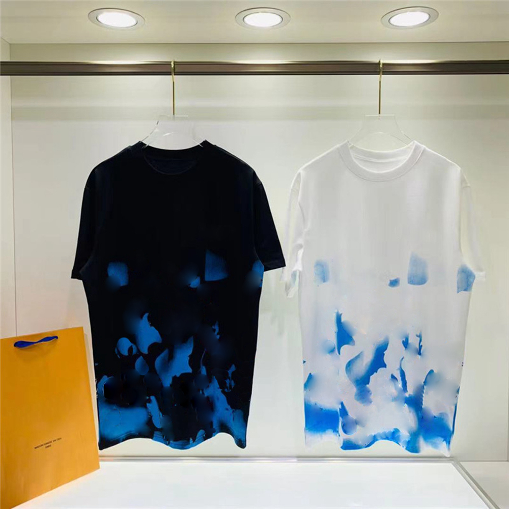 

Mens designer T shirt Women brand clothing Paris fashion summer T-shirt male top quality 100% cotton Tops Tees KL7069184, White;black